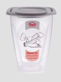 Ёмкость для хранения сыпучих продуктов, 900 мл, пластик, МИКС