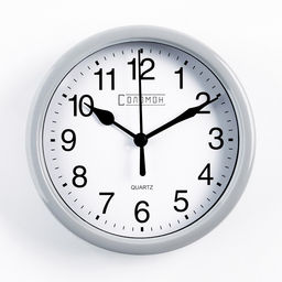 Часы настенные классические «Соломон», бесшумные, плавный ход, d=15 см, серебристые, от батарейки 1×АА