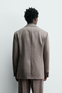 100% WOOL SUIT BLAZER - Zara фото 3
