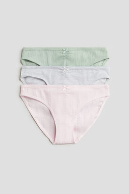 Pack de 3 bragas de algod?n