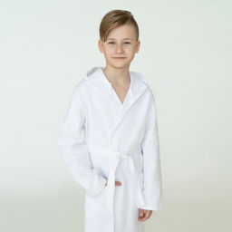 Халат детский вафельный белый 914 (152, 80)