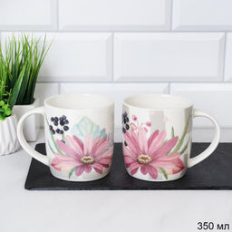 Кружка Цветы/ P1227 /уп 12/72/ - ГалеонТрейд фото 9