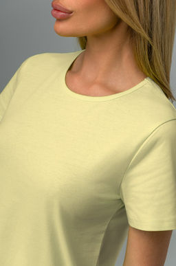 Женская удлиненная футболка с разрезами Happyfox