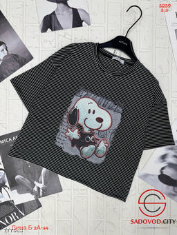 Женская футболка в полоску - Bruno фото 3