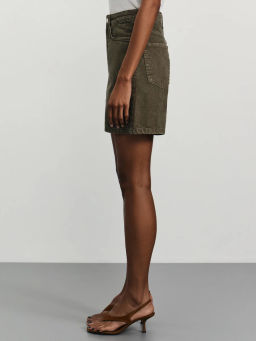 Джинсовые шорты А-силуэта / Zarina  фото 4