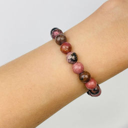 Браслет из Родонита 18 см