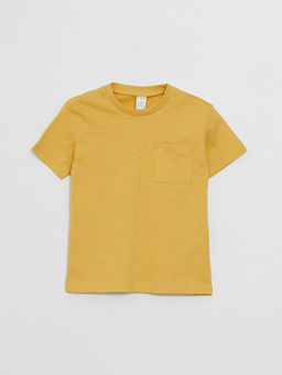 Bisiklet Yaka Basic Erkek Bebek Ti??rt