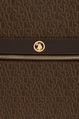 U. S. Polo Assn Женская коричневая сумка через плечо - U.s. polo assn фото 5