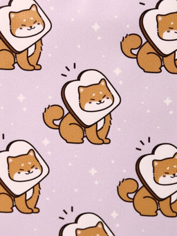 Обложка для паспорта Аниме Many shiba inu sandwich, плотность 600 мкм
