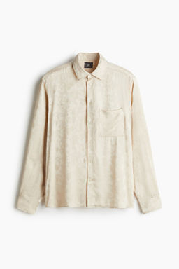 Camisa de saten Regular Fit - H&m фото 4