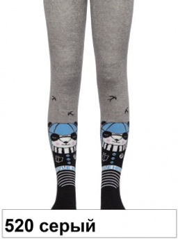 Колготки дет. SOF-TIKI 7С-38СП, 104-110 (12) - 520 серый