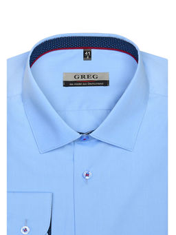 Сорочка мужская длинный рукав GREG 220/239/BL/Z/2p  фото 3