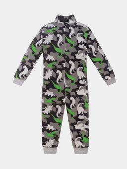 Комбинезон детский флисовая зеленая вспышка