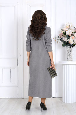 Платье Ninele 6090 светло-серый фото 7