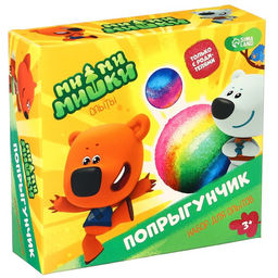 Набор для опытов «Прыгающий мяч», светящийся попрыгунчик, Ми-ми-мишки