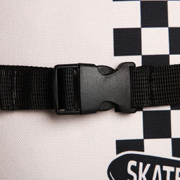 Рюкзак школьный текстильный с креплением для скейта Skate more, 38×29×11 см, чёрный, отдел на молнии