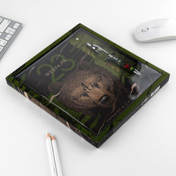 Подарочный набор 23 февраля медведь, ежедневник А5, 80 л в твердой обложке и ручка - Artfox фото 12