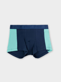 Цена за 2 штуки! Трусы мужские боксеры синие морская глубина 411224 - Mark formelle фото 5