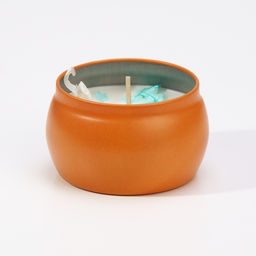 Ароматическая свеча в банке Голубые колокольчики, из соевого воска с сухоцветом, 4.5?6 см, 80 г - Богатство аромата фото 8