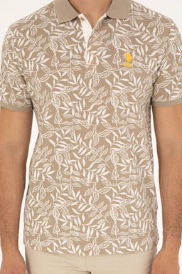 U. S. Polo Assn / Мужская футболка светло-хаки - U.s. polo assn фото 13