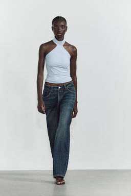 POLYAMIDE HALTER TOP - Zara фото 17