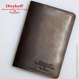 Мужская кожаная обложка Dierhoff Д 6011-902