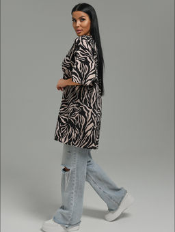 Шарм футболка женская (зебра)