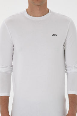 Erkek Beyaz Basic Sweatshirt Sepette S_rpriz _ndirim - U.s. polo assn фото 6