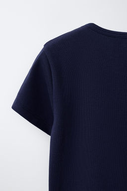 CAMISETA ESTAMPADO / Azul - Zara фото 4