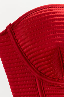 LIMITED EDITION UNDERWIRED CORSET TOP WITH SEAMS - Zara фото 6