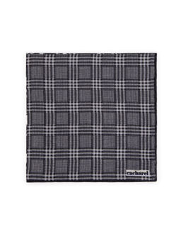 Зеленый льняной платок