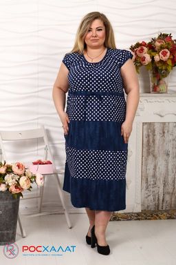 Трикотажное платье  КП-03