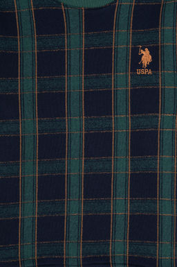 Erkek _ocuk Koyu Ye_il Bisiklet Yaka Sweatshirt - U.s. polo assn фото 3