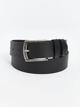 Deri G?r?n?ml? Erkek ?ocuk Kemer