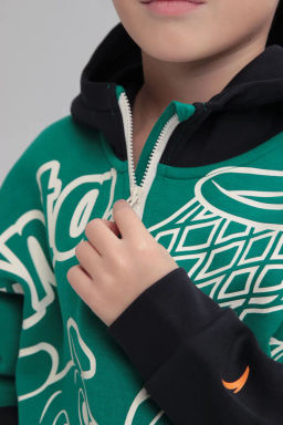 Худи Зеленый - Anta sport фото 4