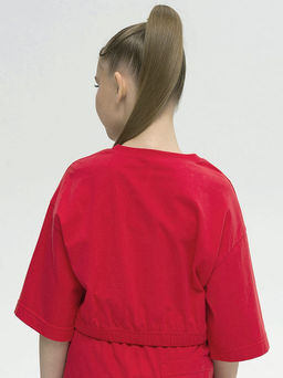 PELICAN, джемпер для девочек, Красный