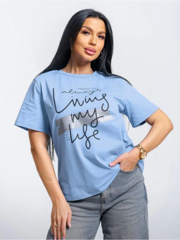 Элиза(фиалковый) футболка жен.