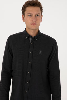 Erkek Siyah Uzun Kollu G_mlek - U.s. polo assn фото 2