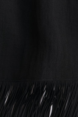 Vestido con hombreras y flecos - H&m фото 4