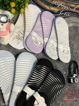 Следки женские из хлопка