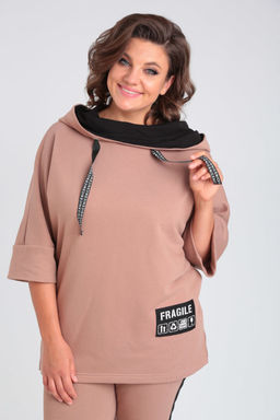 Костюм Michel Chic 1358 бежевый  фото 4