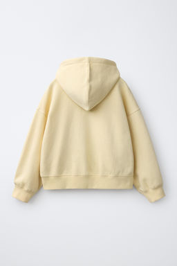 SUDADERA FELPA CREMALLERA / Vainilla - Zara фото 2