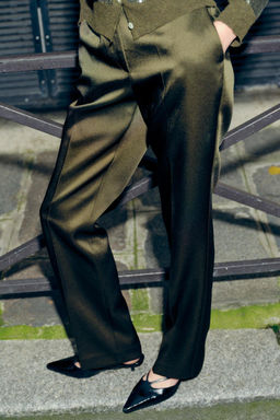 SATIN TROUSERS - Zara фото 2