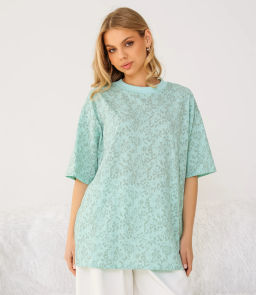 Футболка #КТ1200, мята