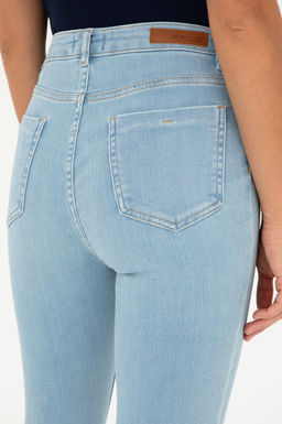 Женские голубые джинсовые брюки Неожиданная скидка в корзине - U.s. polo assn фото 6