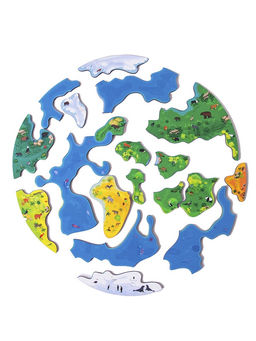 Пазл деревянный 18 эл. "Земля" 109101