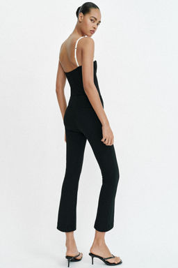 LEGGINGS FLARE NERVIO / Negro - Zara фото 5