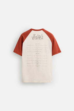 FADED PRINTED T-SHIRT - Zara фото 8