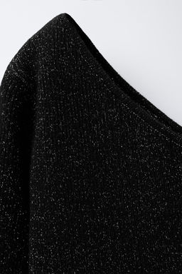 SHINY ASYMMETRIC JUMPER - Zara фото 3