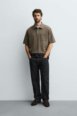 STRUCTURED POLO SHIRT